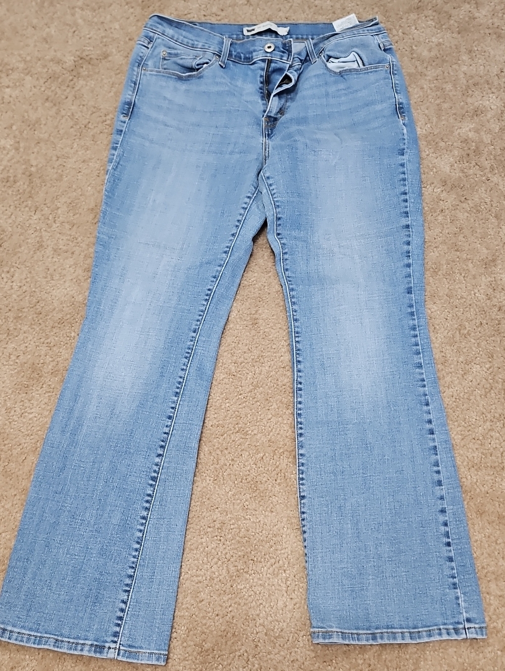Levi's Light Blue Women's Bootcut Jeans 12R